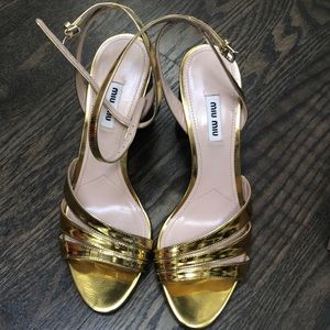 Brand new miu miu shoes